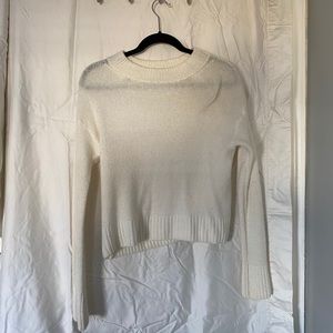Cream sweater